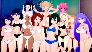 Deku Fucks ALL GIRLS from My Hero Academia - Anime Hentai 3d Compilation