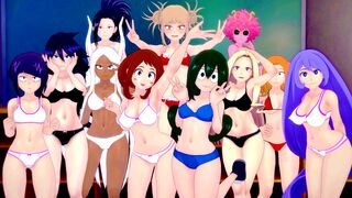 Deku Fucks ALL GIRLS from My Hero Academia - Anime Hentai 3d Compilation