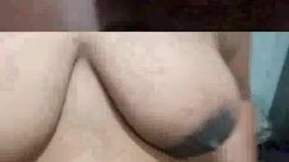 Naughtybigee Aunty skype show on multiple cams undressing getting naked for guys BIG ASS -mobile guy view P3