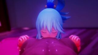 046_3【R18-MMD】Aqua during Valentine's Day バレンタインデー