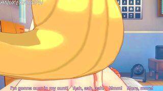 Winning a Pokemon Battle against Cynthia Leads to Lots of Sex and Creampies - Hentai 3d Compilation