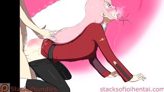 Zero two lovingly ties up her good boy \Bondage petplay hentai Oral & Anal JOI/ (Commission)