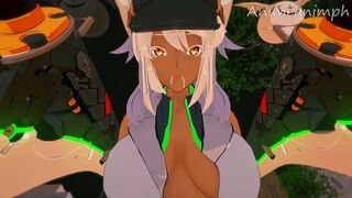 GUILTY GEAR RAMLETHAL VALENTINE HENTAI 3D