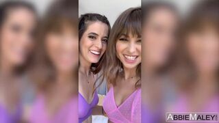 Abbie Maley and Riley Reid: Please Let Us Rate Your Cock!