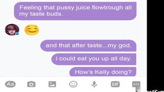 Sexting with Janice on Facebook Messenger