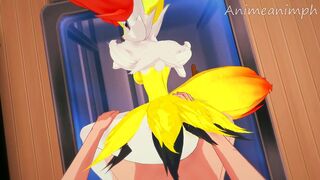 POKEMON BRAIXEN HENTAI 3D