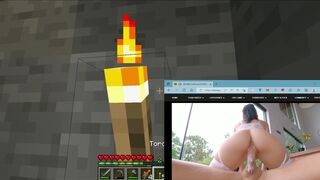 Playing Minecraft While Watching Porn Episode 2