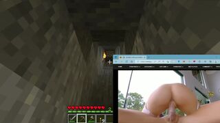 Playing Minecraft While Watching Porn Episode 2