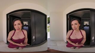 Natural Babe Casey Calvert Experimenting With Art Of Anal Sex VR Porn
