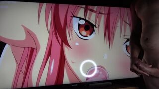 Hottest Hentai Anime Lesbian Girls Fingering and Massaging In Bathroom (RISKY Sloppy Lesbians)