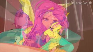 MY LITTLE PONY FLUTTERSHY HENTAI 3D