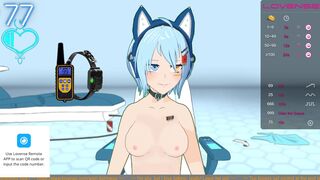 Anime AI gets SHOCKED non-stop by ELECTRIC COLLAR (CB VOD 13-06-22)