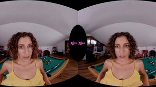 Fucking Bruntte Teen Bunny Love In POV VR