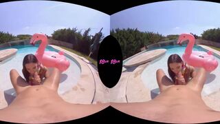 POV Anal Outdoor Fuck With Big Titted Tattooed Teen Adel Asanty