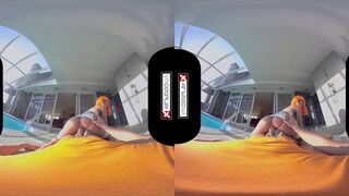 VR Porn Cosplay Step Sister 5th Element POV and 69 Blowjob VR CosplayX