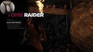 TOMB RAIDER NUDE EDITION COCK CAM GAMEPLAY #1