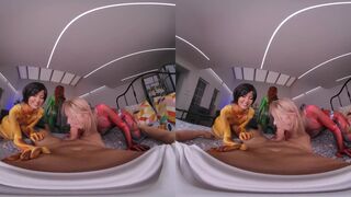 TOTALLY SPIES And 3 Pussy Power Make Your Dick Explode VR Porn