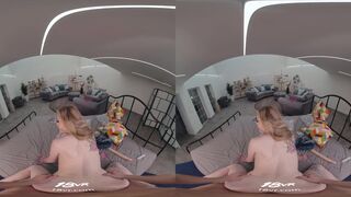 Petite Teen Bxby Kitten Enjoys Sex Toy Double Penetration VR Porn