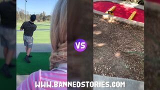 BNDS video: Golf Girls: Gabbie Carter vs Alex Coal