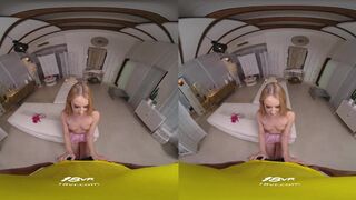 Petite Blonde Babe Lylyta Yung Is Your Slutty Princess VR Porn