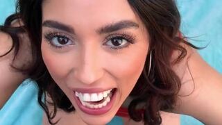 Latina Babe VANESSA SKY the Lucky Slut gets Fucked in Public