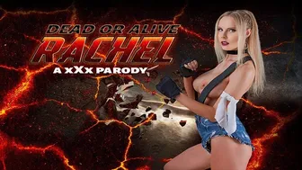 VR Cosplay X - Curvy Blonde Babe RACHEL Gets Ass Fucked In DEAD OR ALIVE XXX