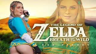VR Cosplay X - Blonde Princess Zelda Needs Master Sword A.K.A. Your Dick