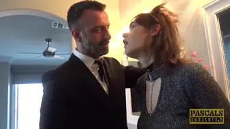Pascals Subsluts - Fancy English Whore Rammed In Pussy And Mouth