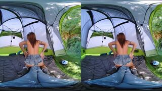 VR Conk Naughty Camping Sex With Redhead Hottie Lumi Ray VR Porn