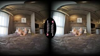 Baberotica VR - Solo blonde babe Mika is masturbating all day in VR