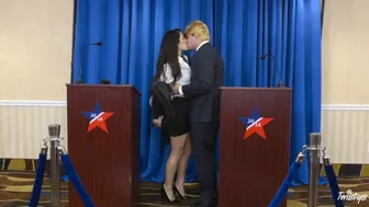 Election porn video – Twistys Hard - Election T&A