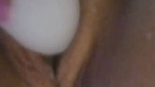 Hot Skype friend masturbating with me while her husband works