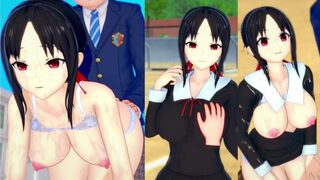 【エロゲーコイカツ！】かぐや様は告らせたい 四宮かぐや3DCG巨乳アニメ動画[Hentai Game Koikatsu! Kaguya sama wa kokurasetai Shinomiya