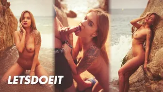 Doe Projects porn video – Doe Projects - Angel Piaff Offers The Best Blowjob On The Beach