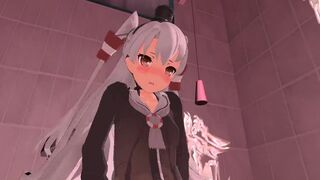 【SEX-MMD】Amatsukaze - sex (No man model)【R-18】