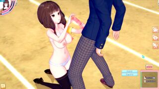 【エロゲーコイカツ！】かぐや様は告らせたい 伊井野ミコ3DCG巨乳アニメ動画[Hentai Game Koikatsu! Kaguya sama wa kokurasetai Miko Iino]