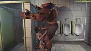Mass Effect females getting fucked hard by grotesque 3D Monsters - Compilation