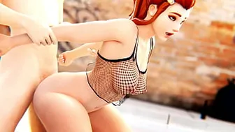 Overwatch Brigitte 3 SFM & Blender 3D Hentai Porn Compilation