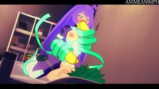 Nejire Hado and Deku in their Wet Dreams - My Hero Academia Hentai 3d Animation