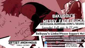 BAKUGOU'S MESSY FACE-FUCK [My Hero Academia]