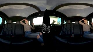 Virtual Reality I Fucked My Driver Out Of Boredom; Cute Amateur Real 3D Porn