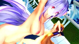 【MMD】Haku - Distorted Princess【60fps】【R-18】