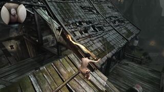 TOMB RAIDER NUDE EDITION COCK CAM GAMEPLAY #4