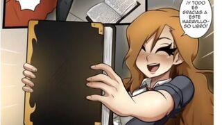 Adult Hermione Sexy Body Spell Has an Intense Orgasm - Parody Comic