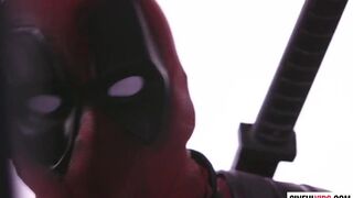 Watch two beauties Jennifer White and Ana Foxxx licking theirs pussies - Deadpool XXX - An Axel Braun Parody Scene 1