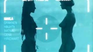 Demetra Hampton and Sabrina Ferilli - Nude scene compilation from Valentina