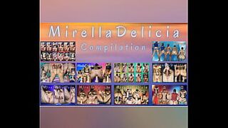 Mirelladelicia compilation 10 videos in 1, playing nice with dildo 20X4, 30X5, 36X5 and 38X6, exhibitionism, masturbation, striptease, squirt