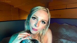 ASMR Girlfriend Dresses Up As Princess ELSA For You POV Personal Attention Before Bed - Remi Reagan