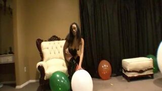 Annie Cruz Balloon Popping Fetish Slut