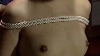Japanese BDSM lesson(whipping bondage enema)